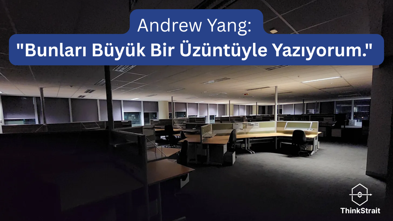 Andrew Yang'ten 13 Maddede Çok Karamsar Bir Gelecek Tablosu
